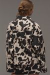 Pilcro Cow-Print Trucker Jacket