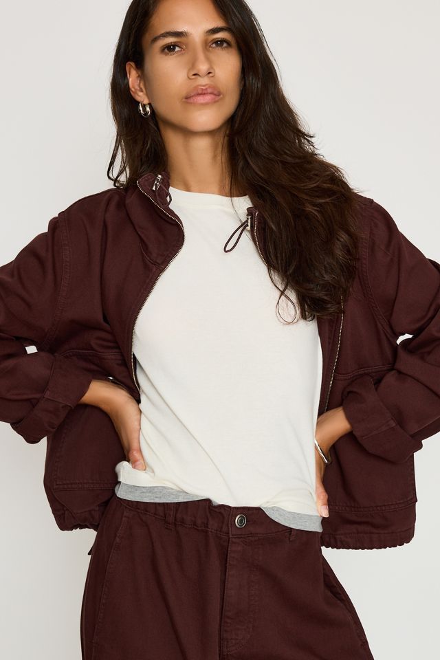 By Anthropologie High-Neck Utility Jacket #3