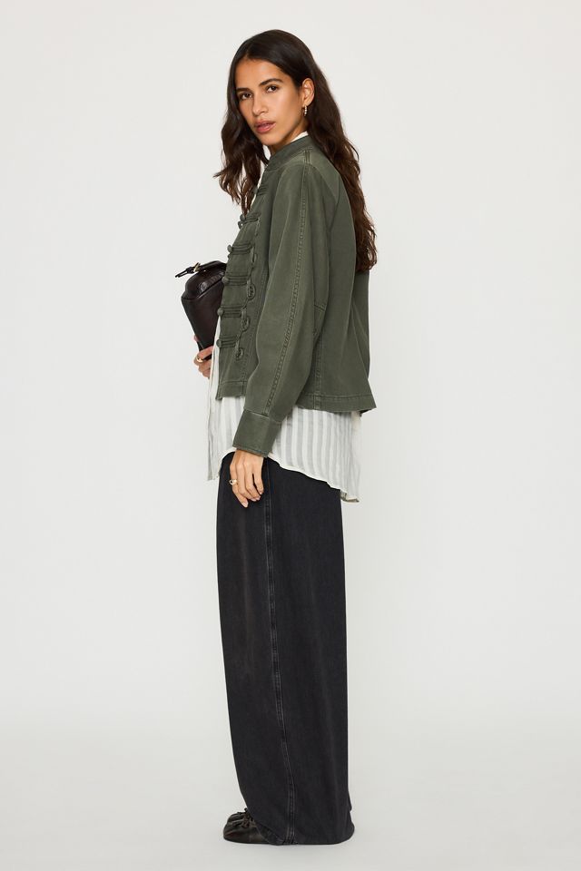 Chaqueta Militar de Mezclilla By Anthropologie #3