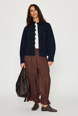 Chaqueta Militar de Mezclilla By Anthropologie