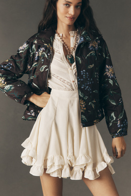 The Dahlia Floral Bomber Jacket