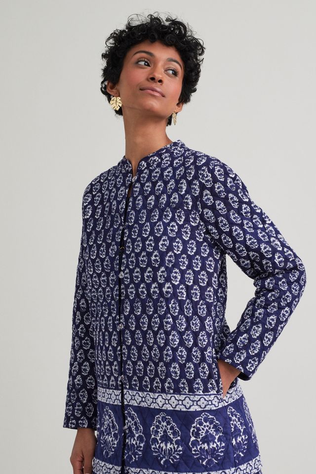 Dilli Grey Ginnie Printed Jacket Anthropologie UK