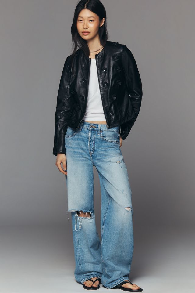Mauritius Leather Flora Leather Jacket #2