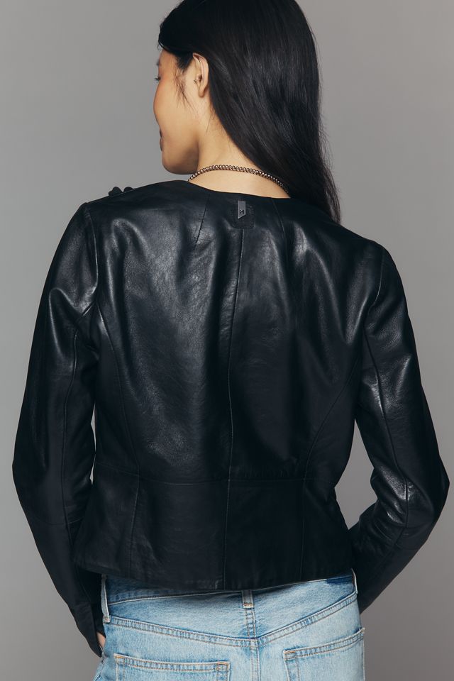 Mauritius Leather Flora Leather Jacket #3