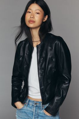 Mauritius Leather Flora Leather Jacket