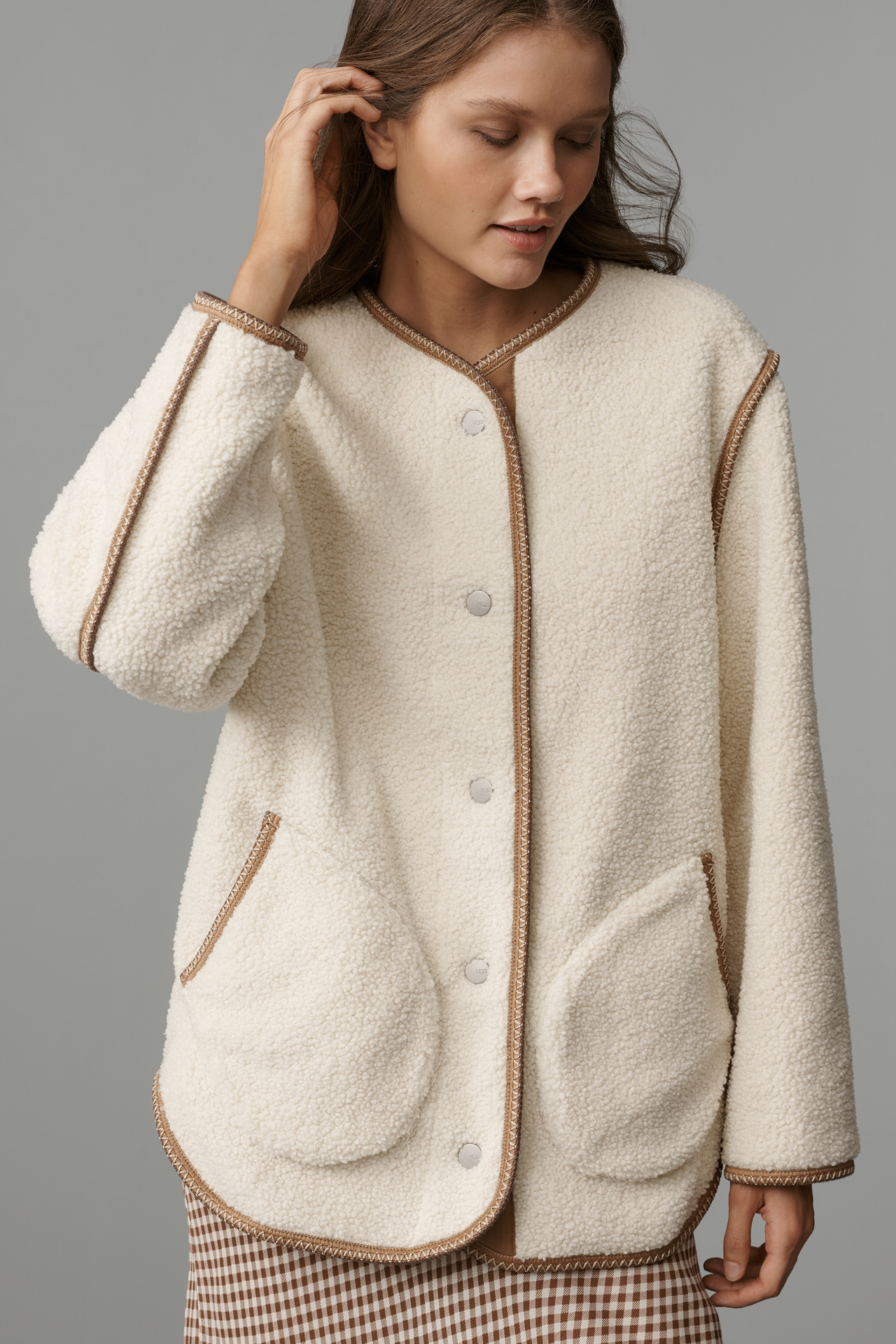 UGG® Emmersyn UGGbraid Fleece Jacket