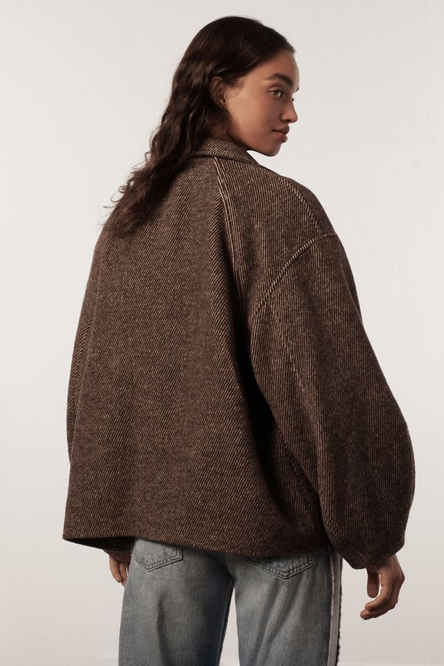 By Anthropologie Herringbone Jacket #3