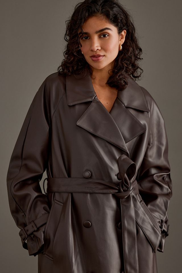 Trench in Ecopelle Uniform Good American #3
