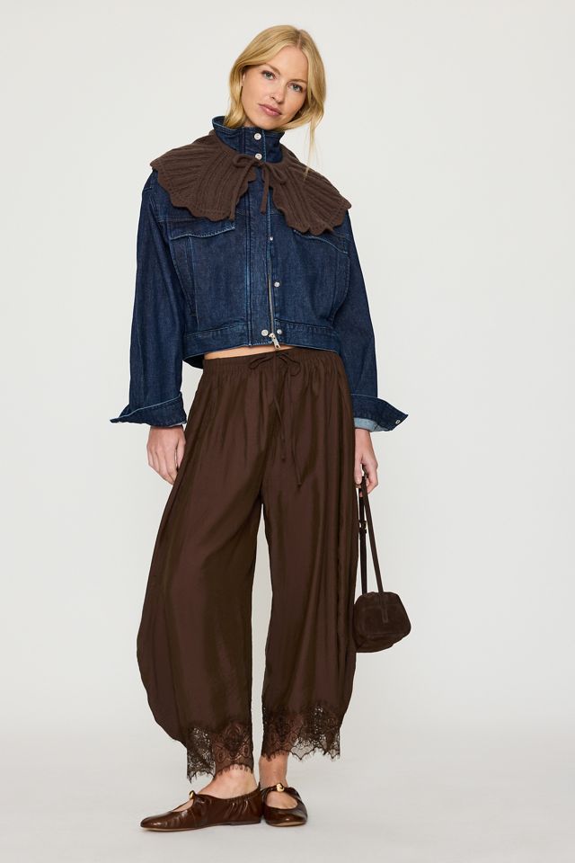 Good American Giacca Bomber in Denim #2