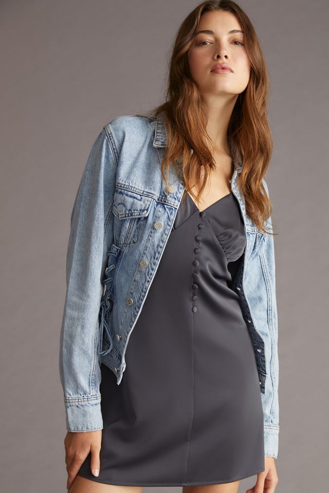 Aureta Studio Lana Denim Jacket | Anthropologie