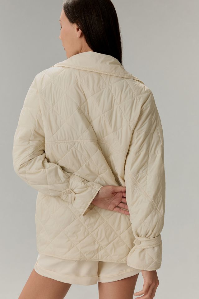 By Anthropologie Lightweight Quilted Shacket #1