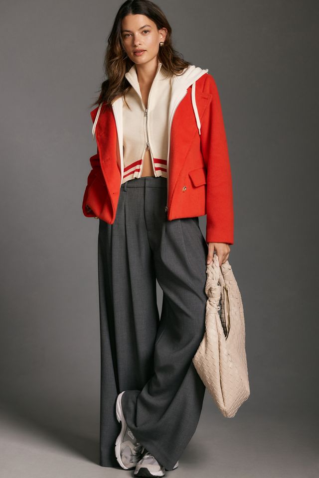 Maeve Twofer Hoodie Peacoat #3