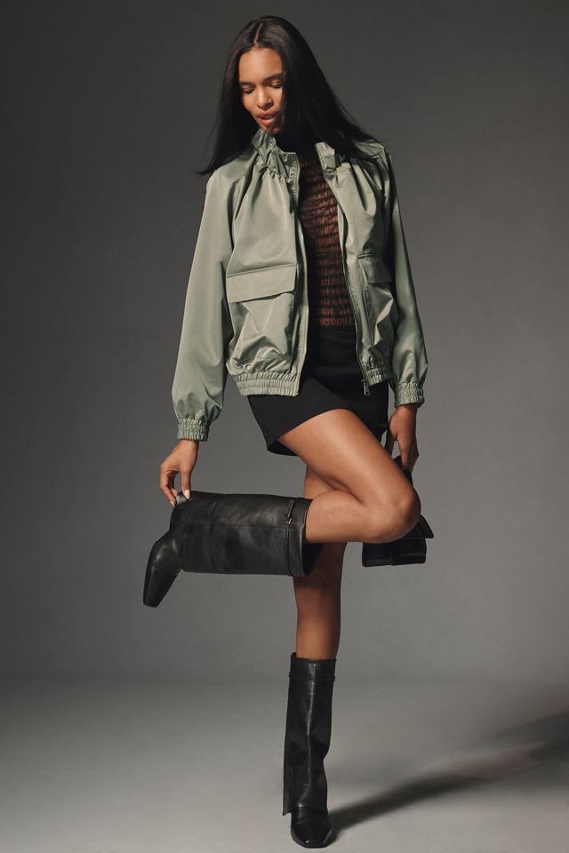Pilcro Ruched-Collar Jacket #2