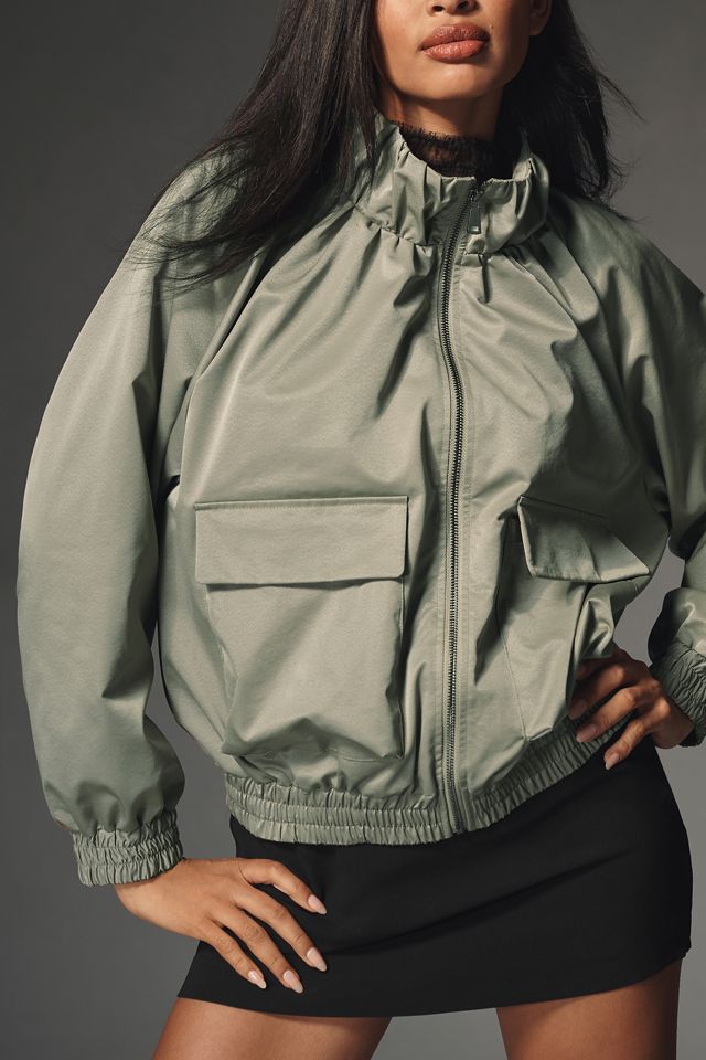Pilcro Ruched-Collar Jacket #3