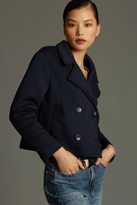 MAEVE TWOFER HOODED PEACOAT JACKET 