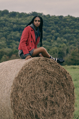 Maeve Twofer Hooded Peacoat | Anthropologie