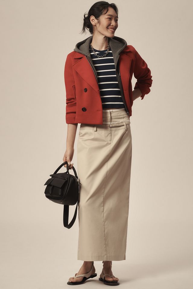 Maeve Twofer Hooded Peacoat #4