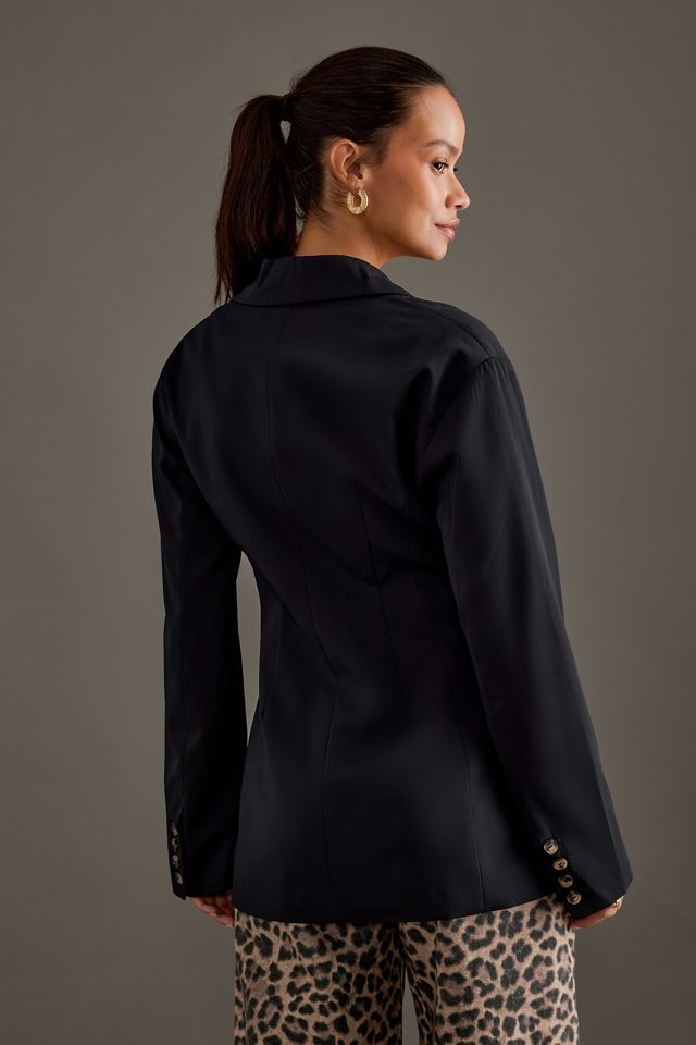 By Anthropologie Sculpted Blazer #9