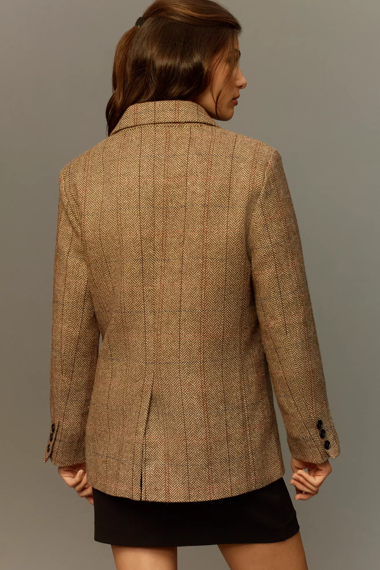Relaxed Plaid Jacket 4