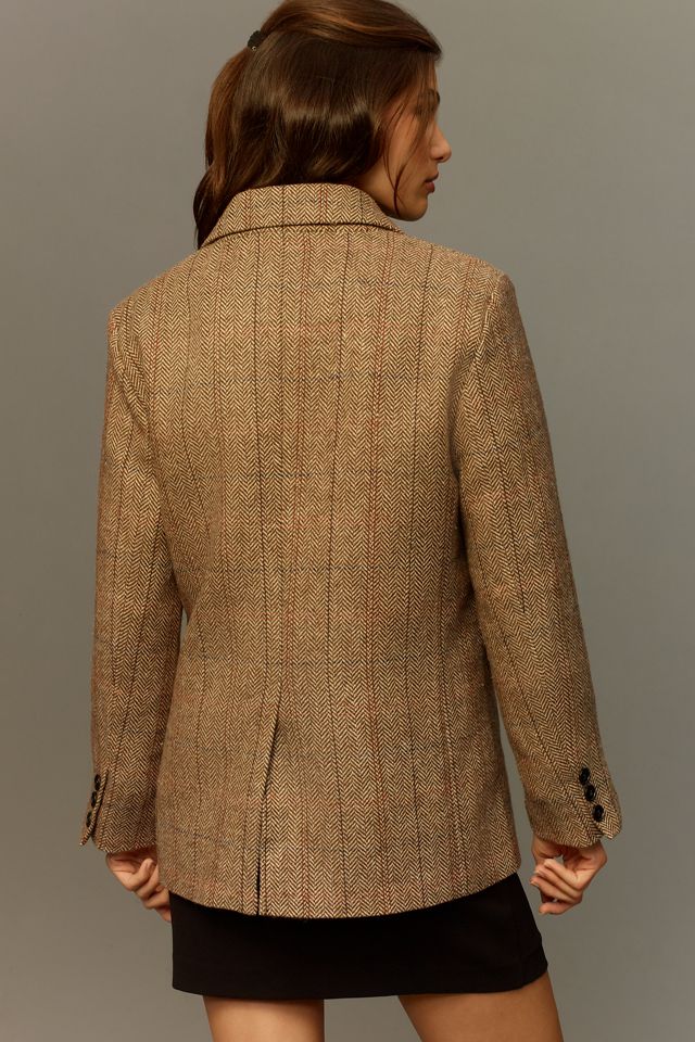 By Anthropologie Relaxed Plaid Jacket #3
