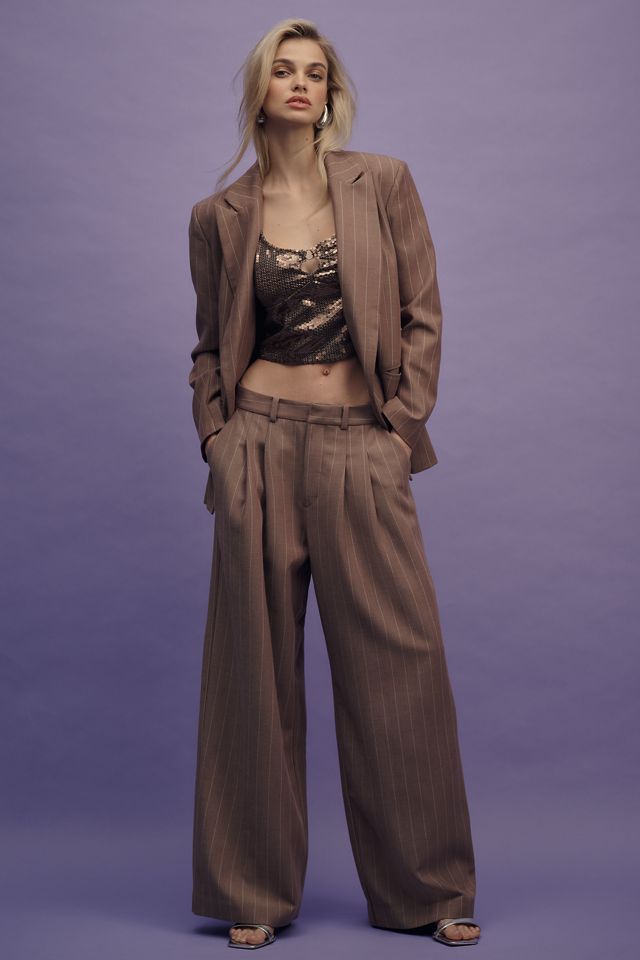 Maeve Oversized Double-Breasted Blazer