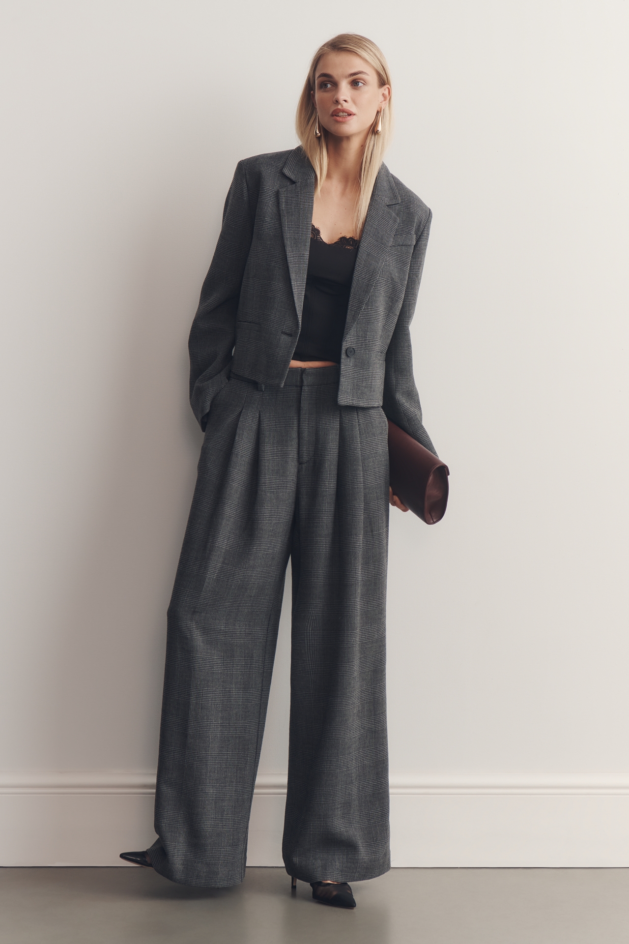 Maeve Crop Boxy Blazer