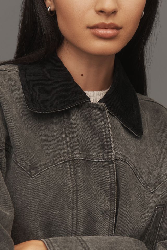 Pilcro Western Denim Barn Jacket #3