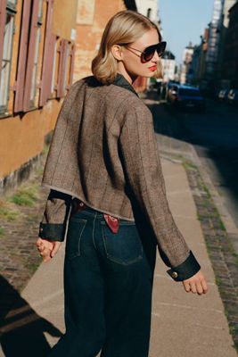 Maeve Wool Blend Shrunken Heritage Lady Jacket