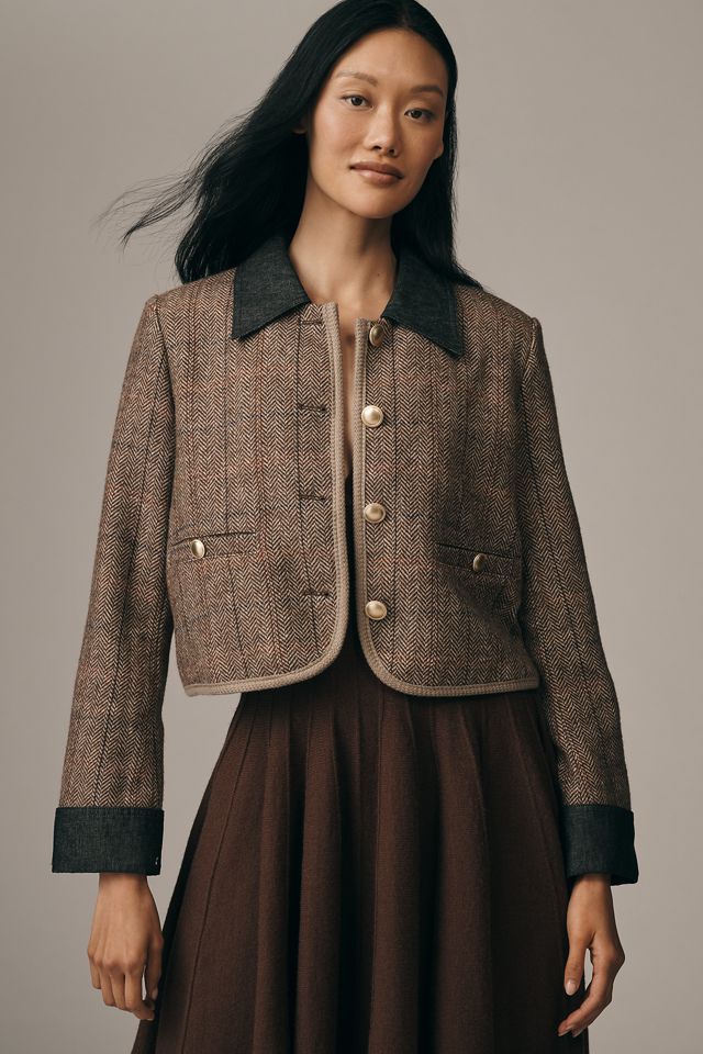 Maeve Wool Blend Shrunken Heritage Lady Jacket #2