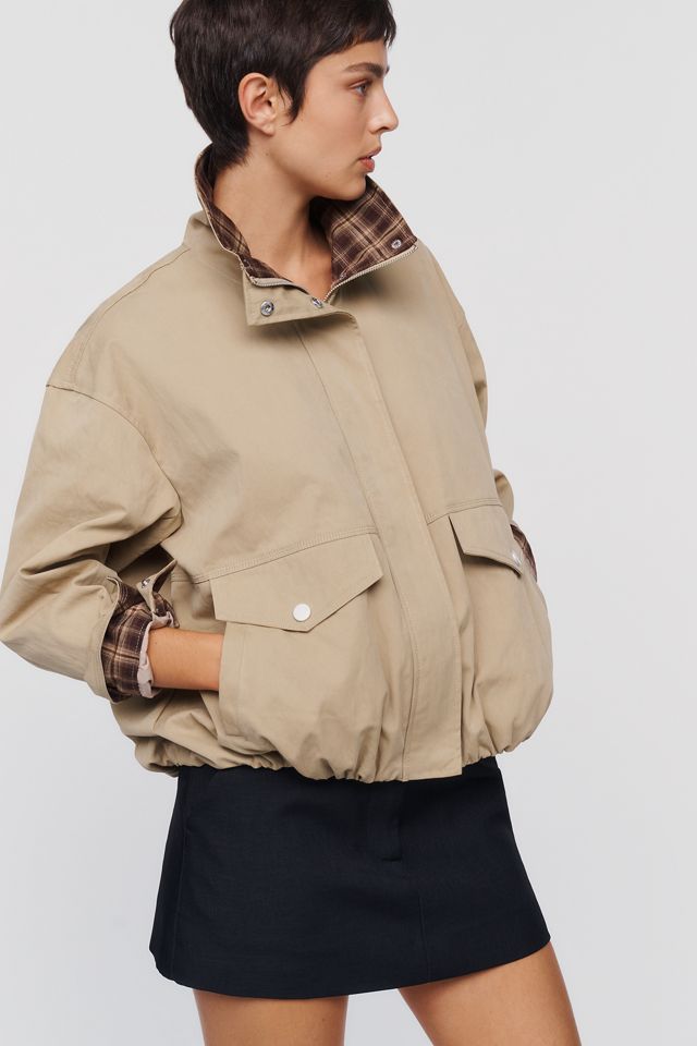 Pilcro Duncan Funnel Neck Utility Jacket #1