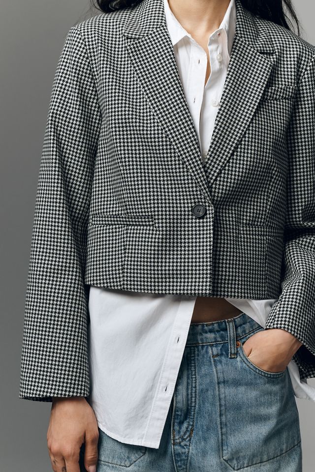 Maeve Boxy Crop Blazer #2