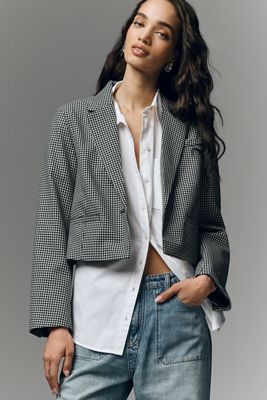 Maeve Boxy Crop Blazer
