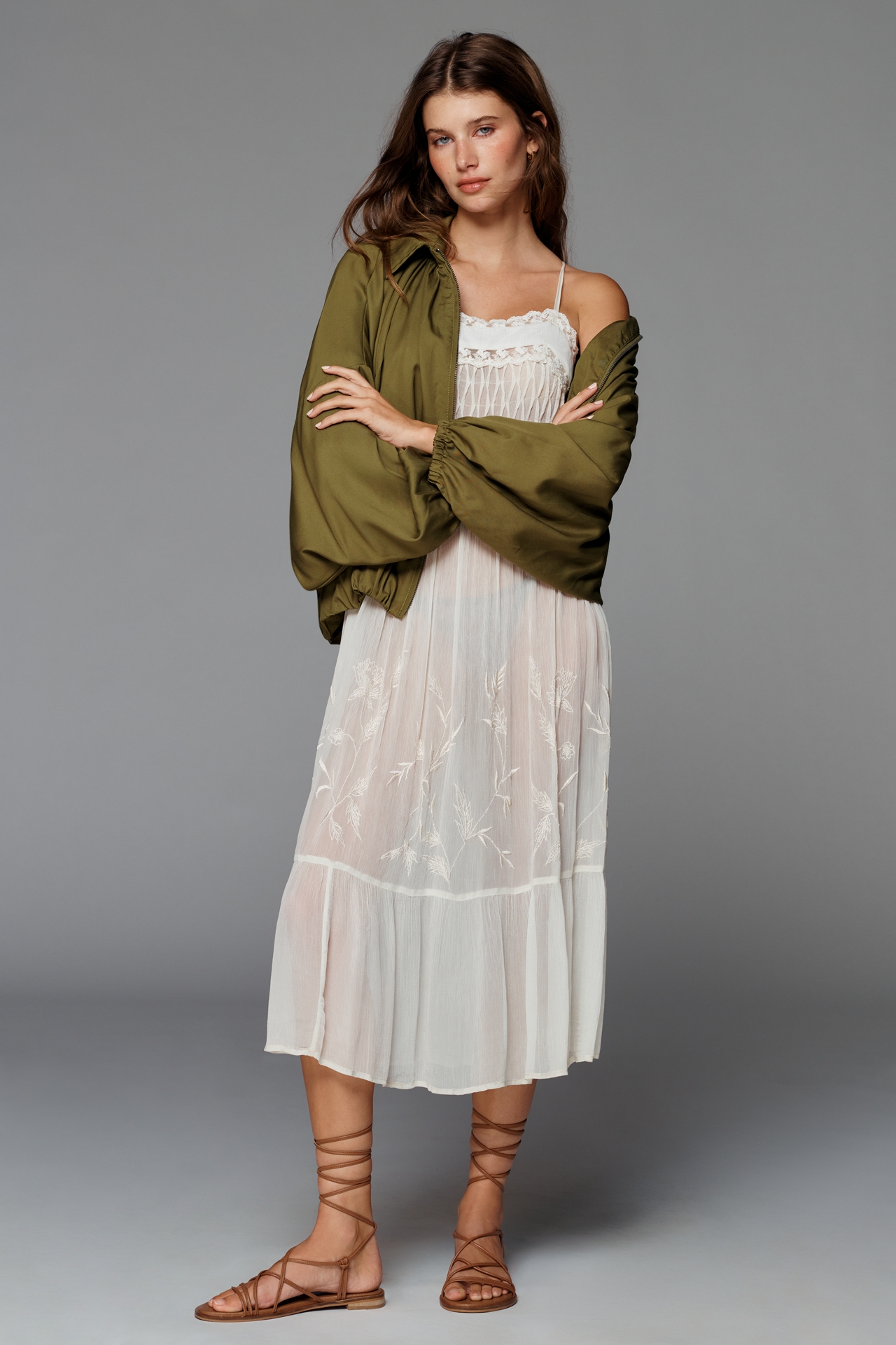 By Anthropologie Oversized Bubble Jacket