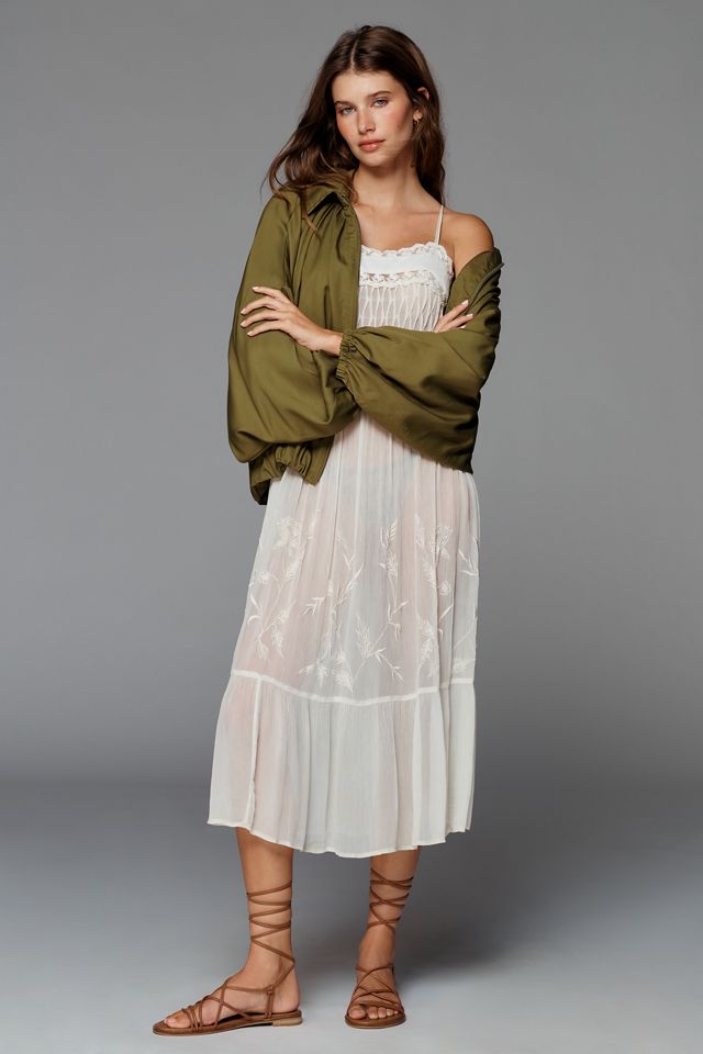 By Anthropologie Oversized Bubble Jacket #4