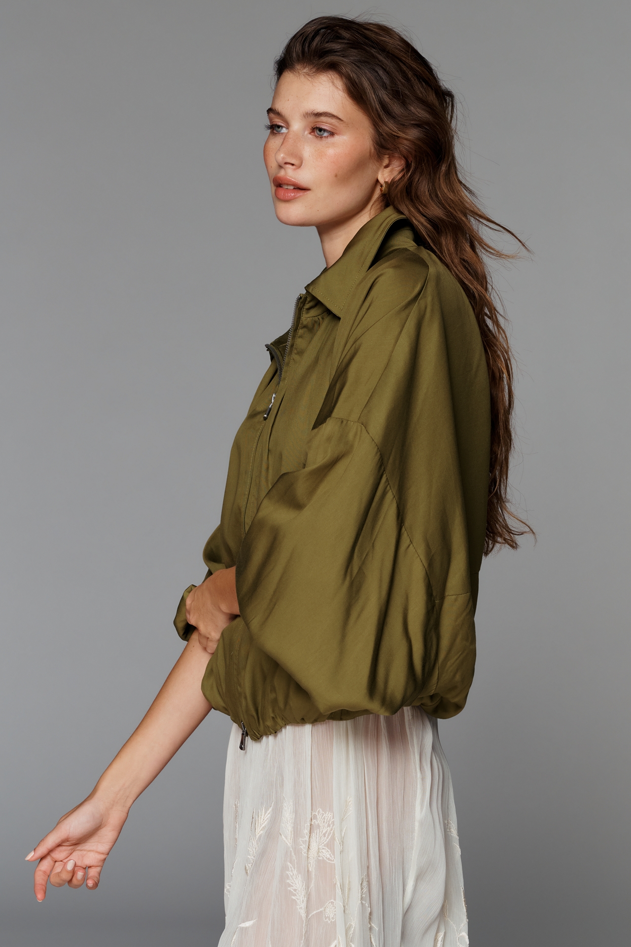 By Anthropologie Oversized Bubble Jacket