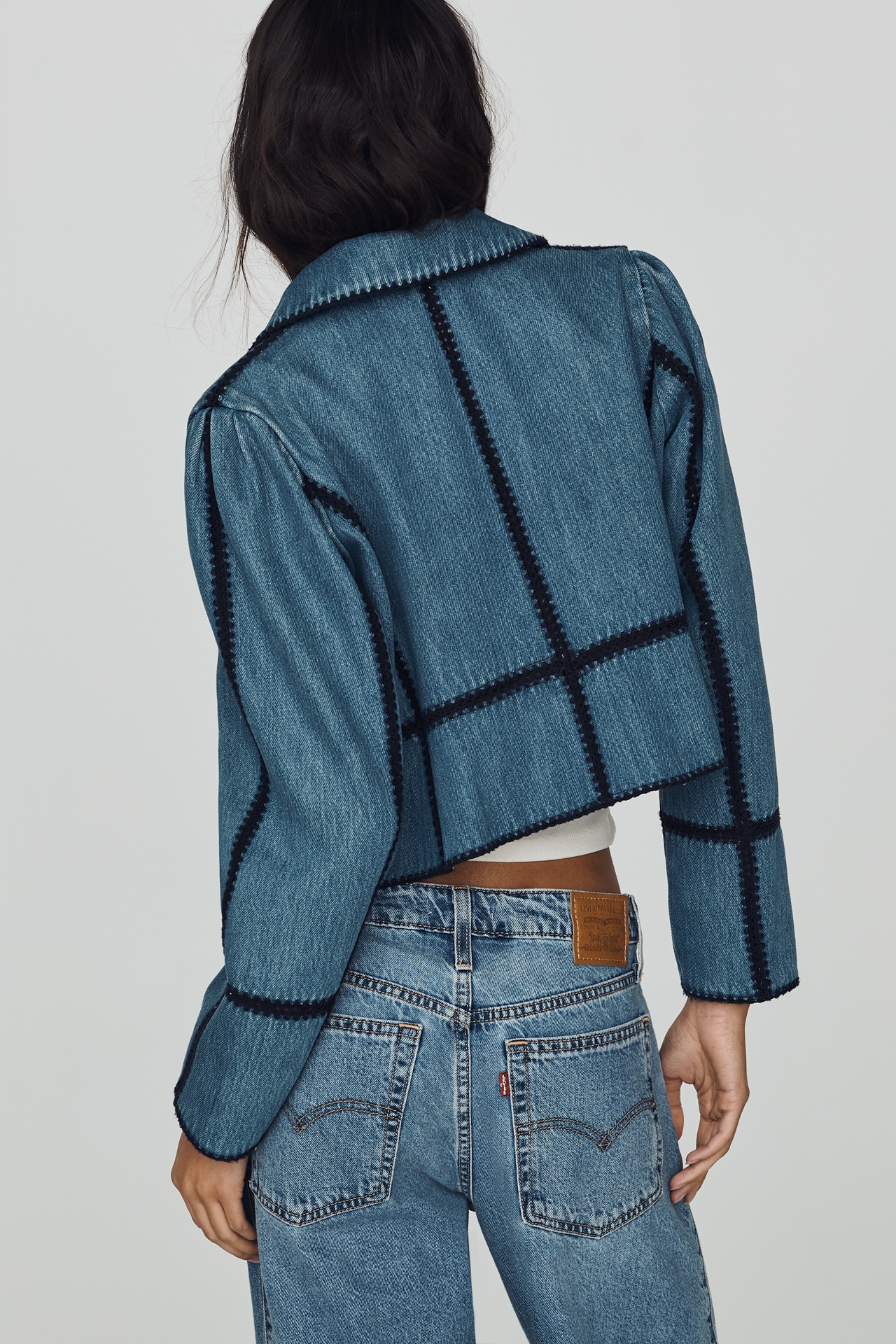 Freya Stitched Zip-Up Jacket
