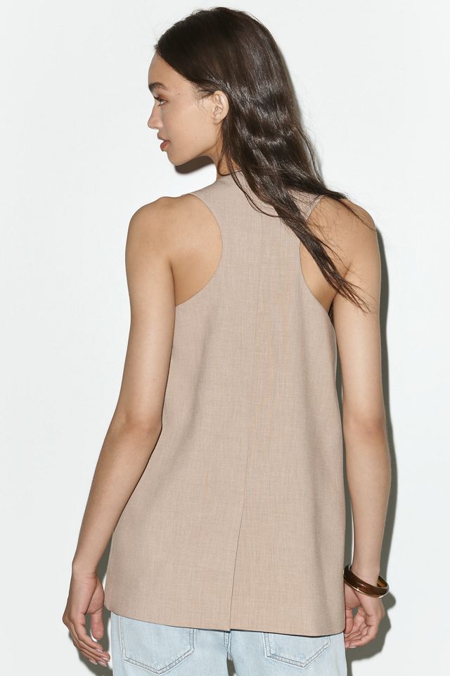 Maeve Longline Blazer Vest #2