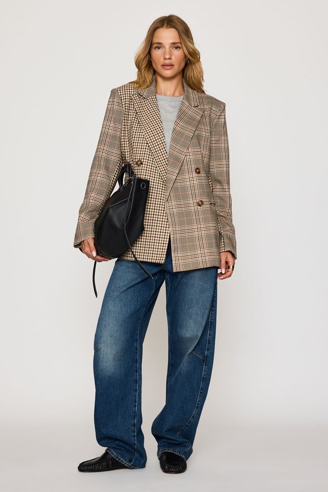 Maeve Multi-Print Blazer #1