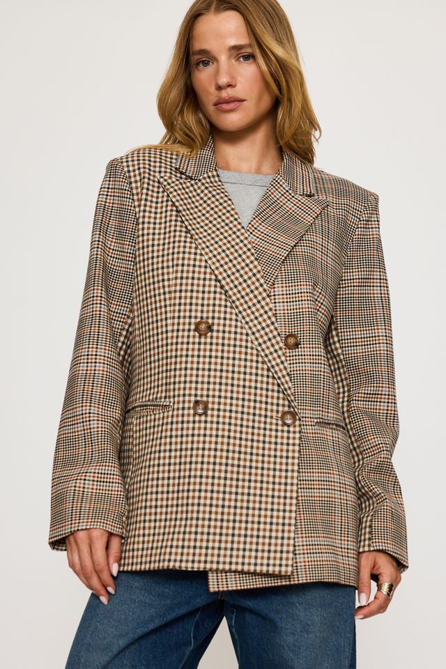 Maeve Multi-Print Blazer #2