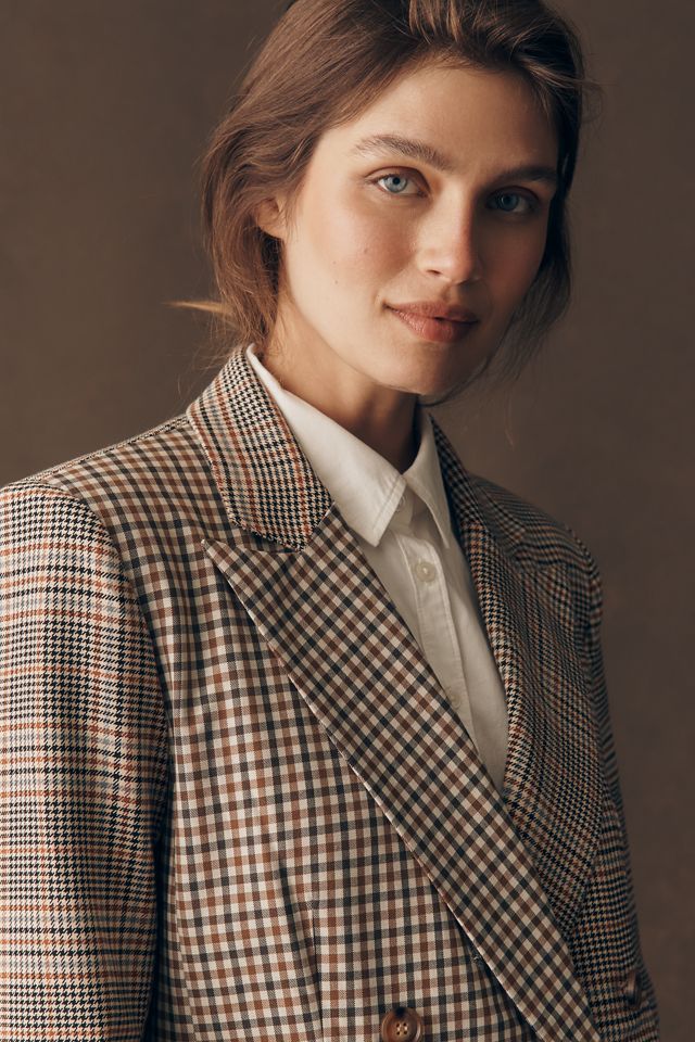 Maeve Multi-Print Blazer #3