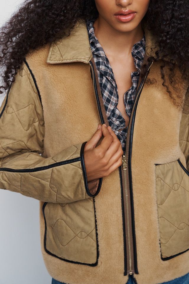 By Anthropologie Mixed Media Jacket #2