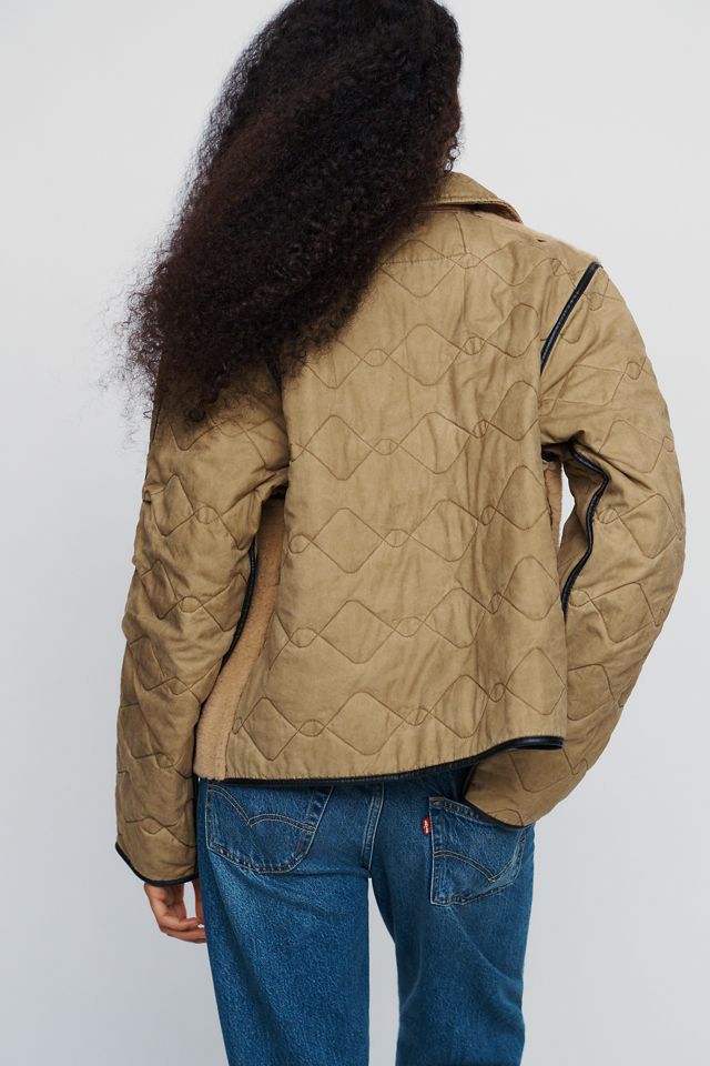 By Anthropologie Mixed Media Jacket #3