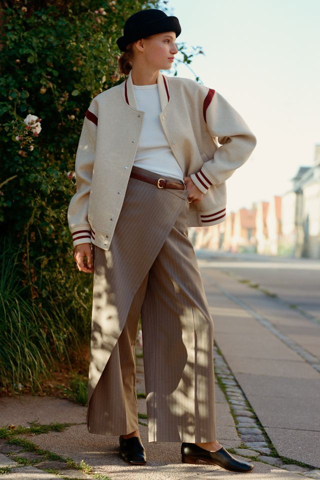 Maeve Sporty Bomber Jacket #1