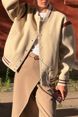 Maeve Sporty Bomber Jacket
