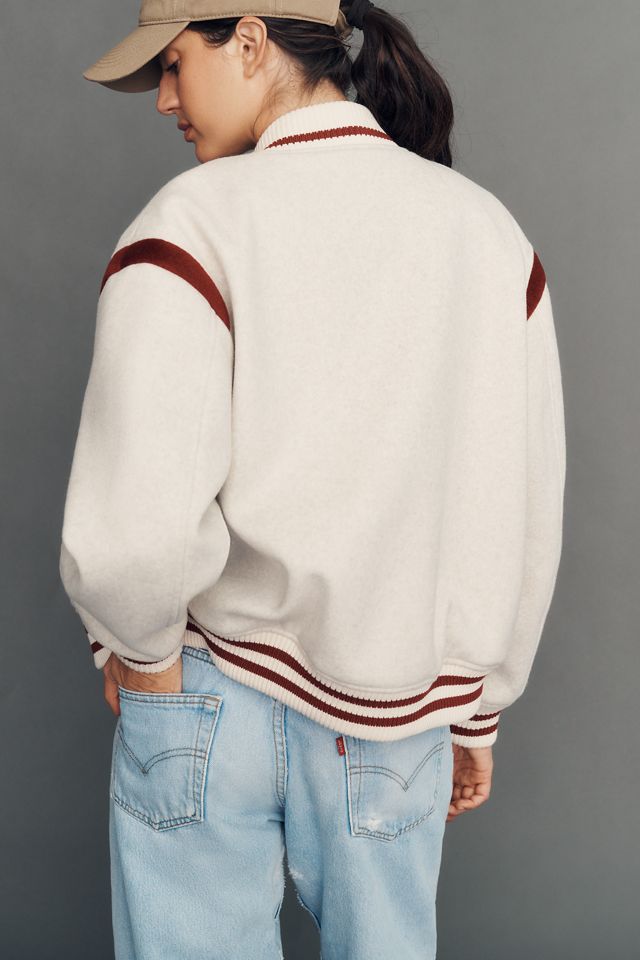 Maeve Sporty Bomber Jacket #5