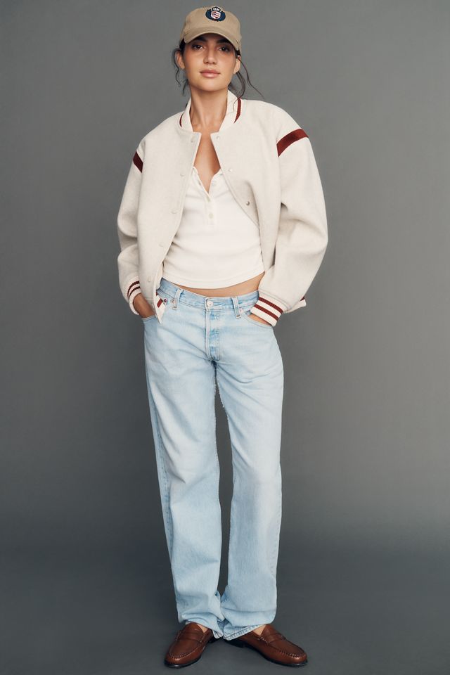 Maeve Sporty Bomber Jacket #2