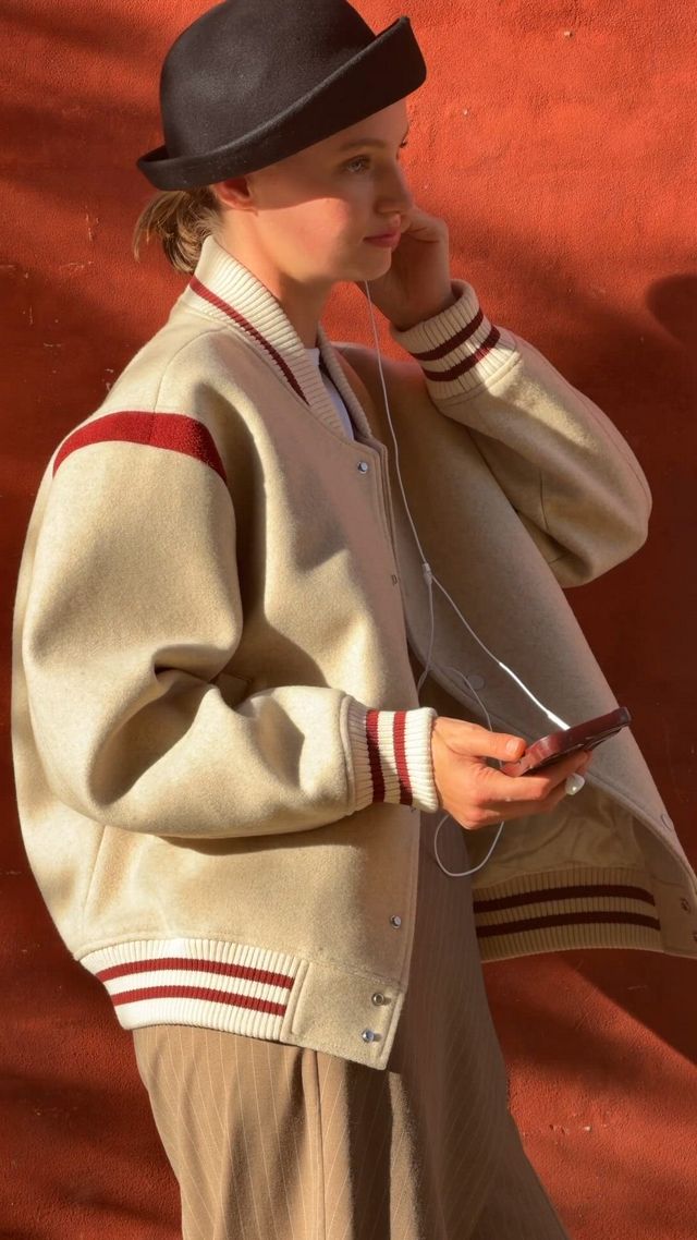 Maeve Sporty Bomber Jacket | Anthropologie
