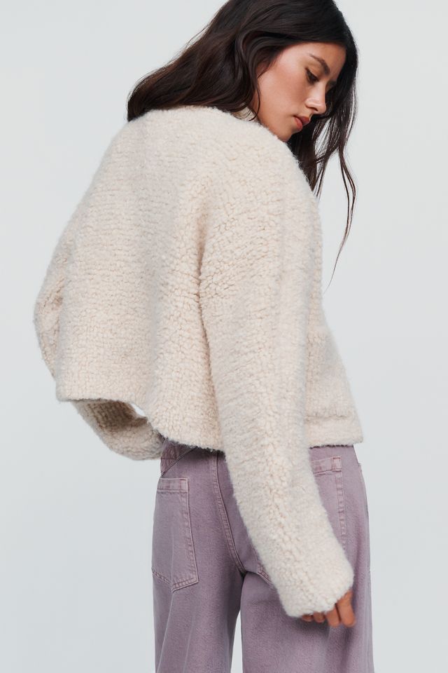 Pilcro Marlow Fleece Zip-Front Sweater #5