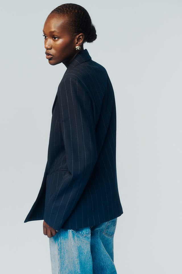 Maeve Pinstripe Blazer #2