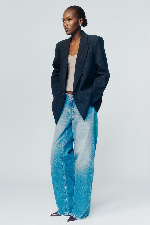 Maeve Pinstripe Blazer #3